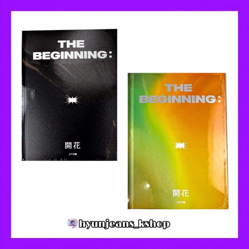 [READY STOCK] ATBO The 1st Debut Album - THE BEGINNING : 開花 + Poster (Photobook Ver.) THE ORIGIN — A