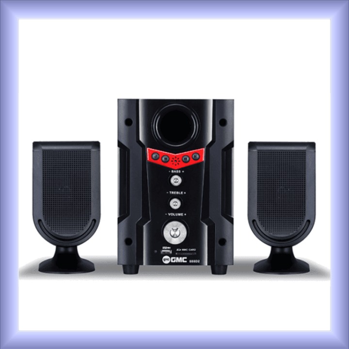 Sepiker Blouthoot Speaker GMC 888D2 BT Bluetooth Aktif Multimedia Speker computer