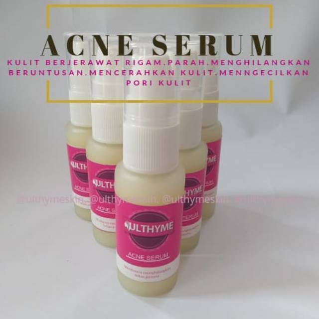 Ulthyme Skincare Serum Acne