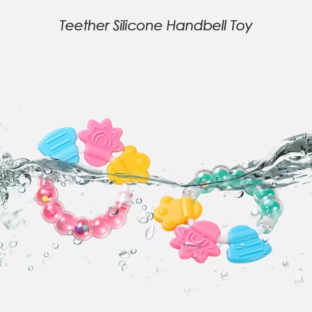 Mainan Gigitan Bayi Teether Silicone Lembut M010