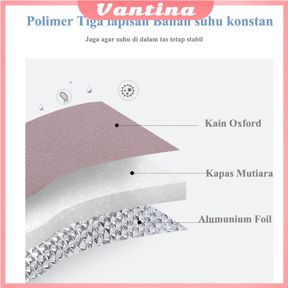 tas bayi multifungsi kecil/Cooler Bag ASI/diapers bag/Tas Penyimpanan ASI tahan air/Tas mumi