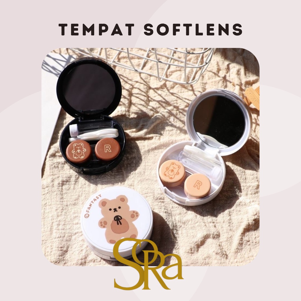 Tempat softlens soflens soflen karakter fantasy bear cute