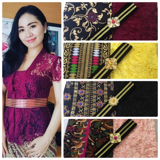 Set kebaya jadi Kutubaru