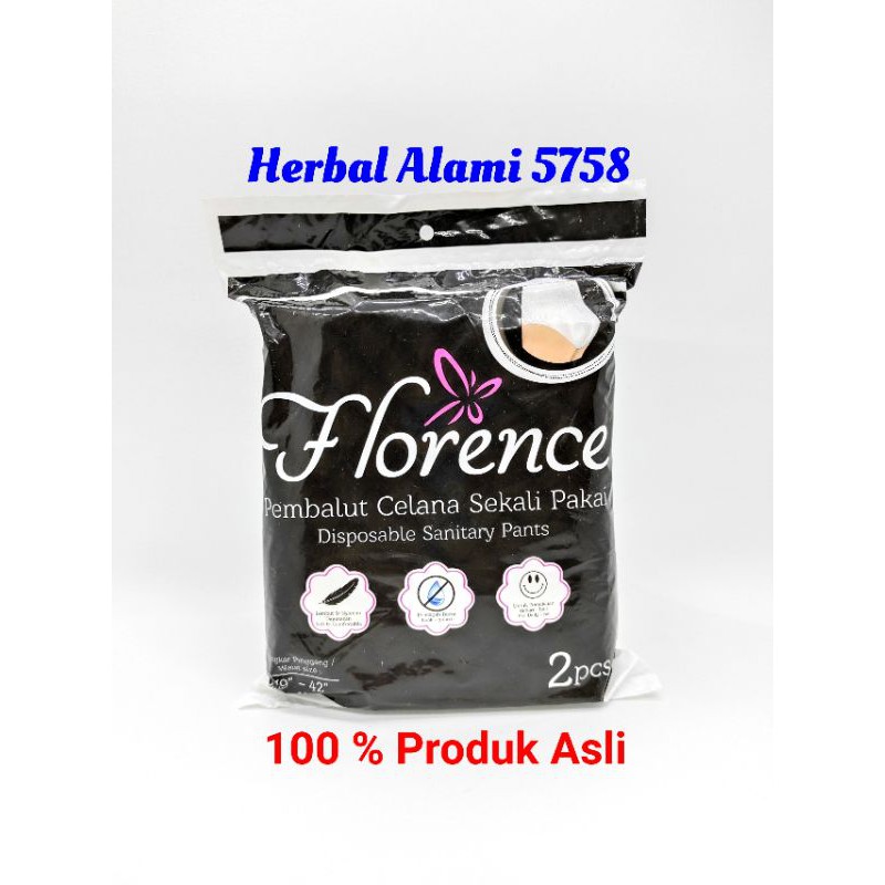 Florence Pembalut Celana Sekali Pakai isi 2
