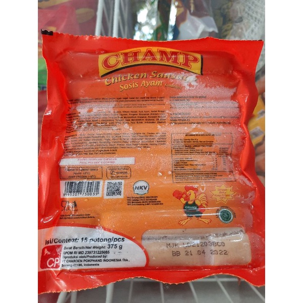 

champ sosis ayam 375