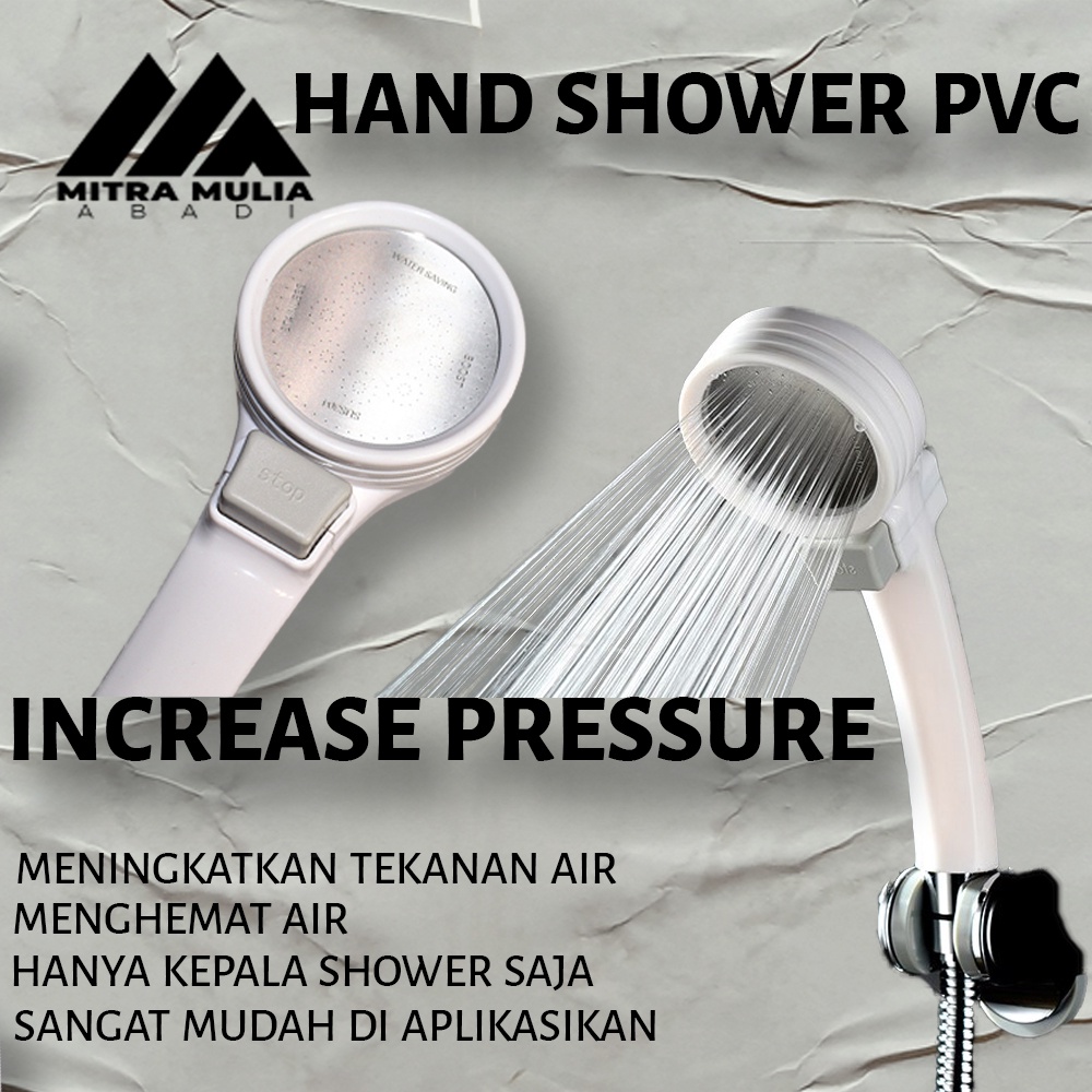 Kepala Hand Shower PVC Tebal Handshower Kamar Mandi Kepala Handshower