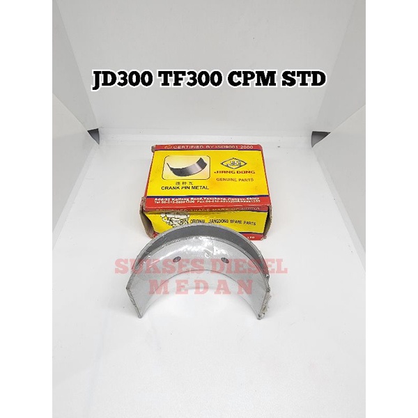 JD300 TF300 Crank Pin Metal Cpm Metal Jalan Raun Mesin Diesel Jiangdong Dongfeng 30PK Size Standart