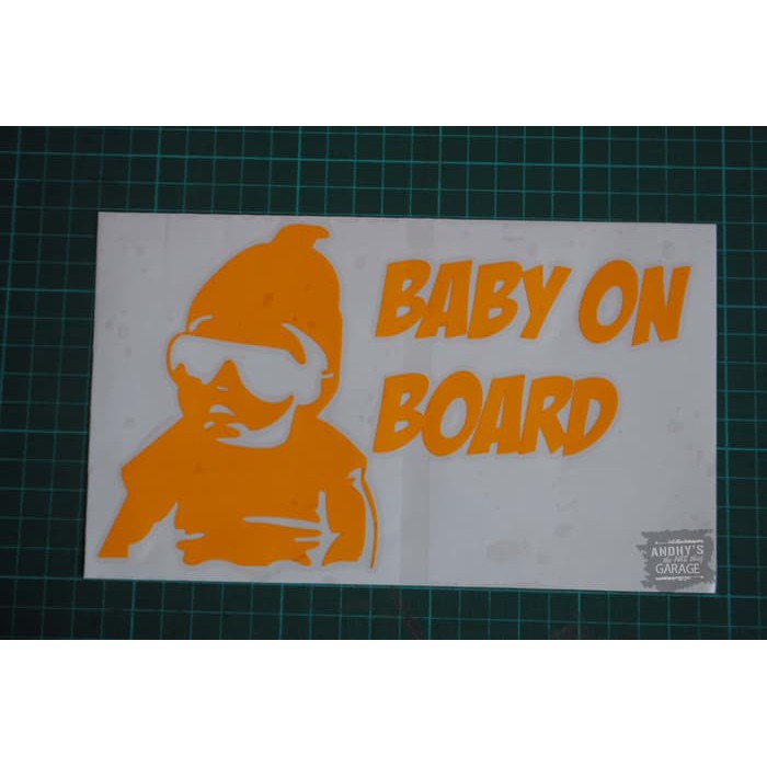 

Sticker / Stiker Baby On Board 5