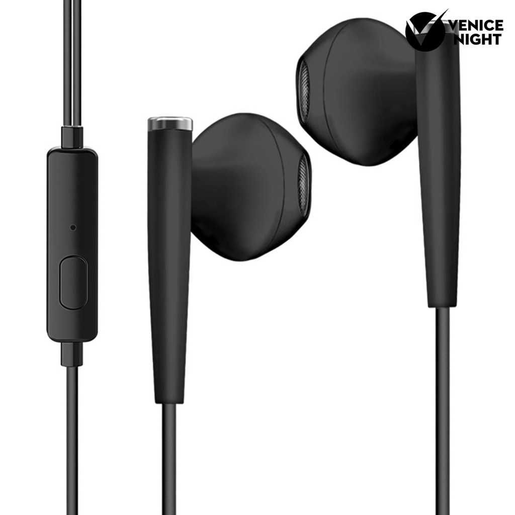 (VNEP) (Berkabel) Earphone In ear Super Bass Ergonomis Dengan Kabel Jack 3.5mm