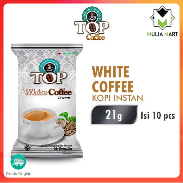 

TOP Kopi White Pack 10X21GR /mulia mart