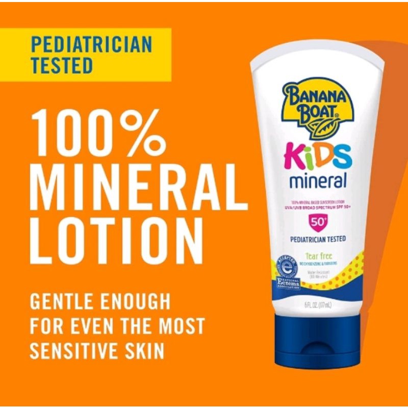 ready Banana Boat Simply Protect Kids  mineral Spf50 177ml by soliha