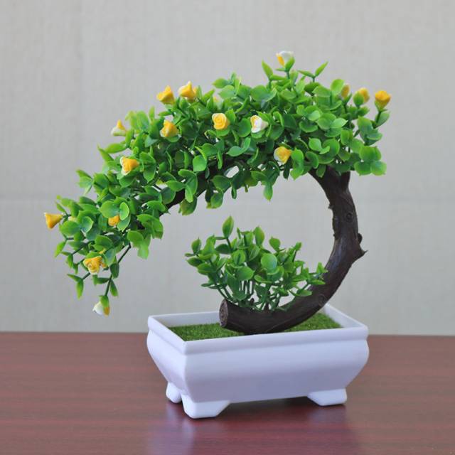 BOS844 BUNGA PLASTIK ARTIFICIA MOTIF BONSAI-3