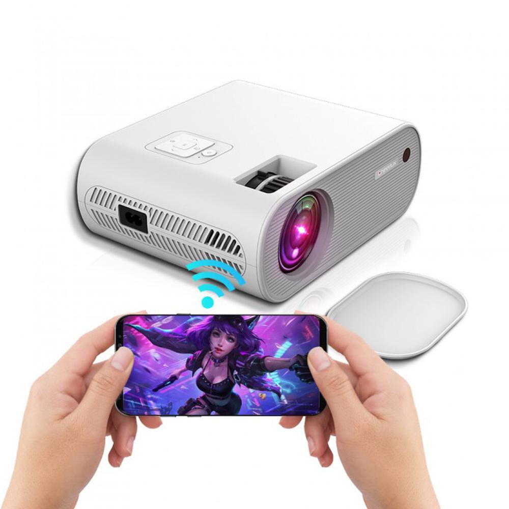 Proyektor CHEERLUX C10 wifi Projector 720P 2600 Lumens Support 1080P