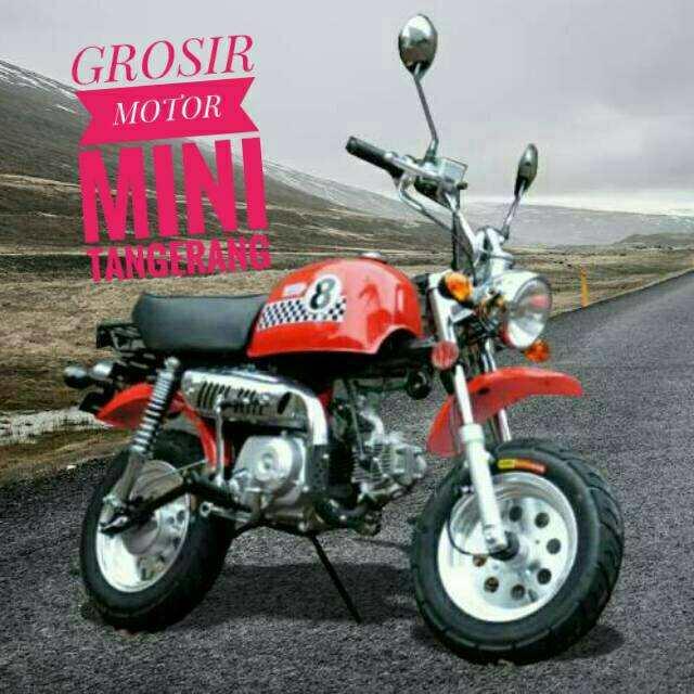 MOTOR GORILLA 110 CC MESIN 4 TAK/GORILA HONDA /MOTOR MINI CLASSIC