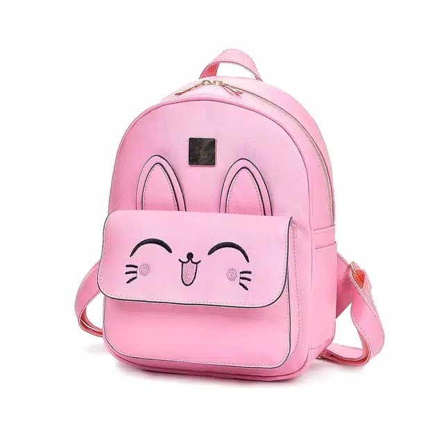 Charyatink - Tas Ransel Korea Wanita Set Beranak Backpack Fashion