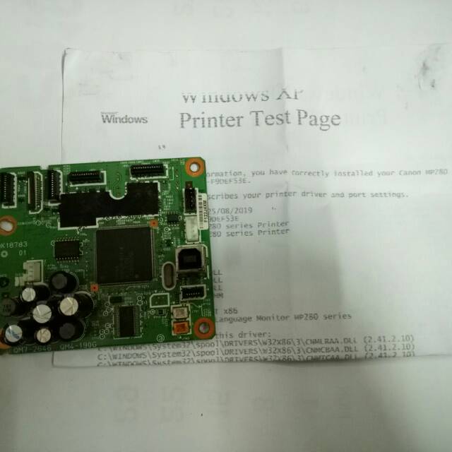 Mainboard Canon MP287