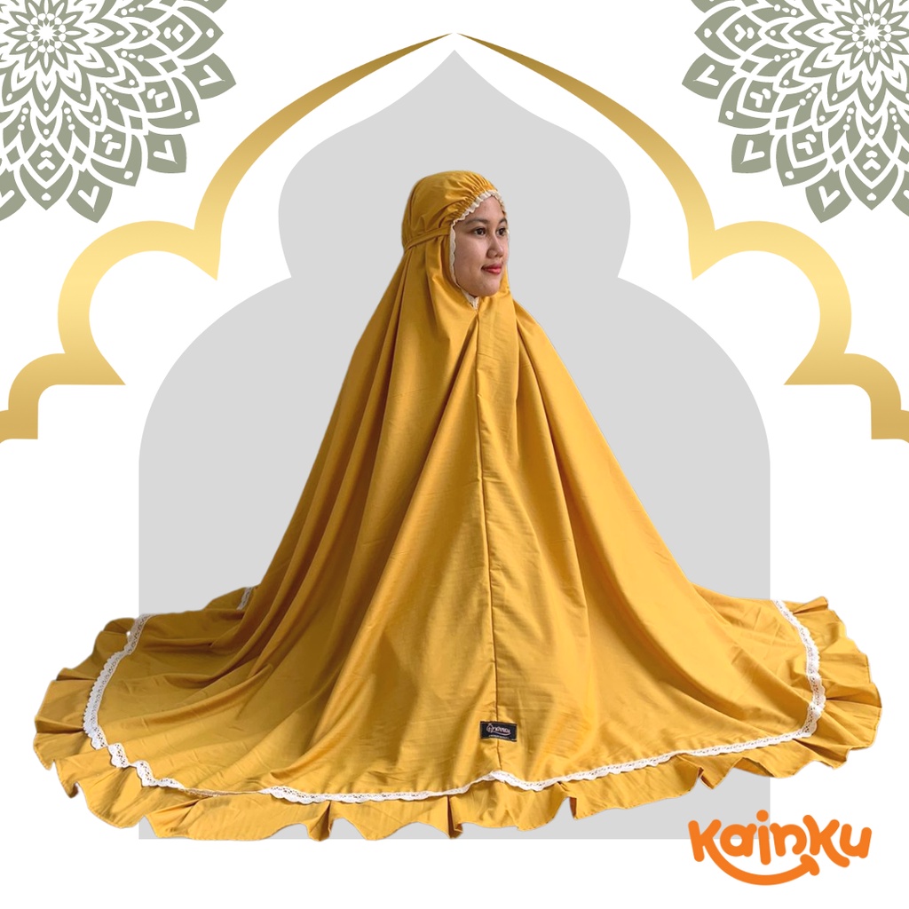 Mukena Dewasa Mukenah katun premium Mukena renda