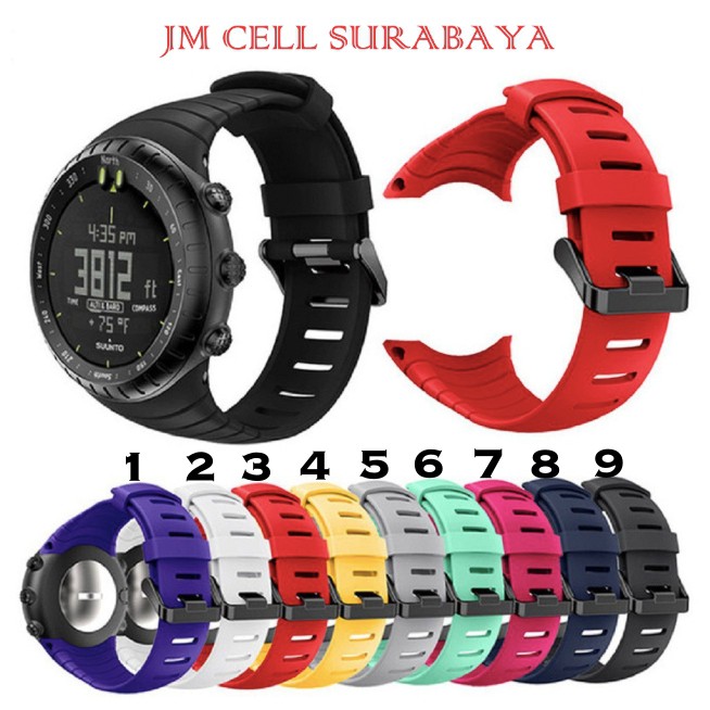 Strap Suunto Core - Tali Jam Tangan Rubber Silikon Sports