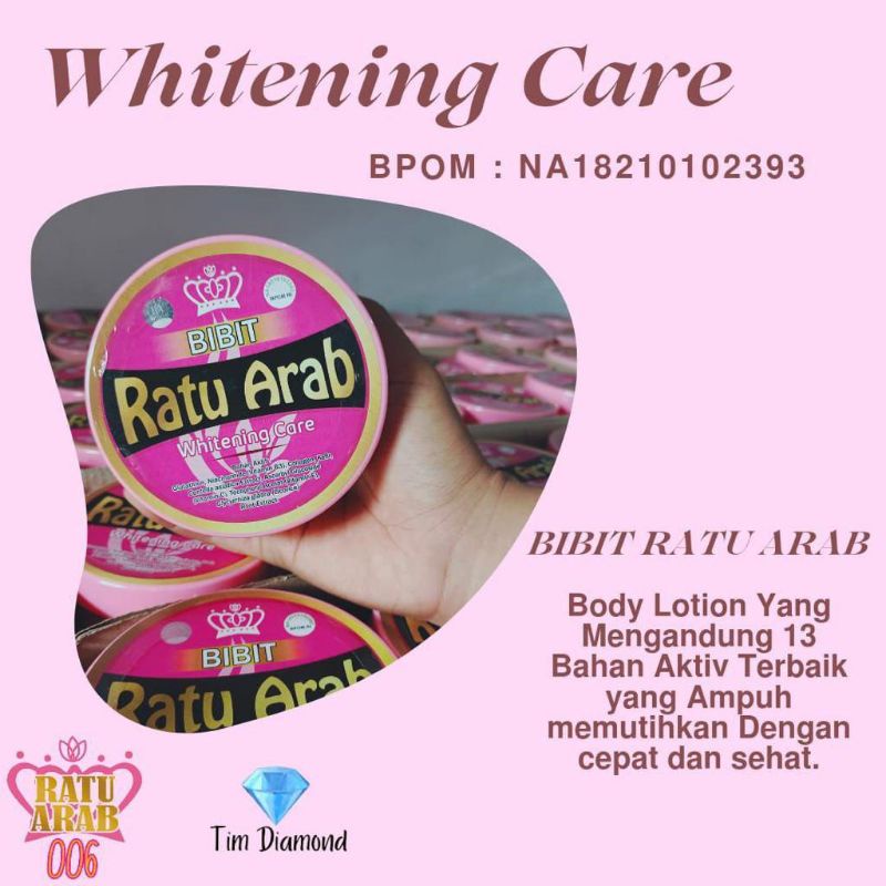 BIBIT RATU ARAB ORIGINAL WHITENING CARE