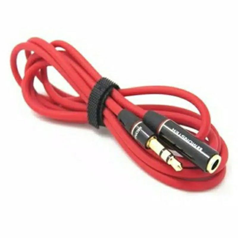 Kabel Perpanjangan AUX Audio Javk 3.5mm Male to Female Exstention Ext 3 Pin 2