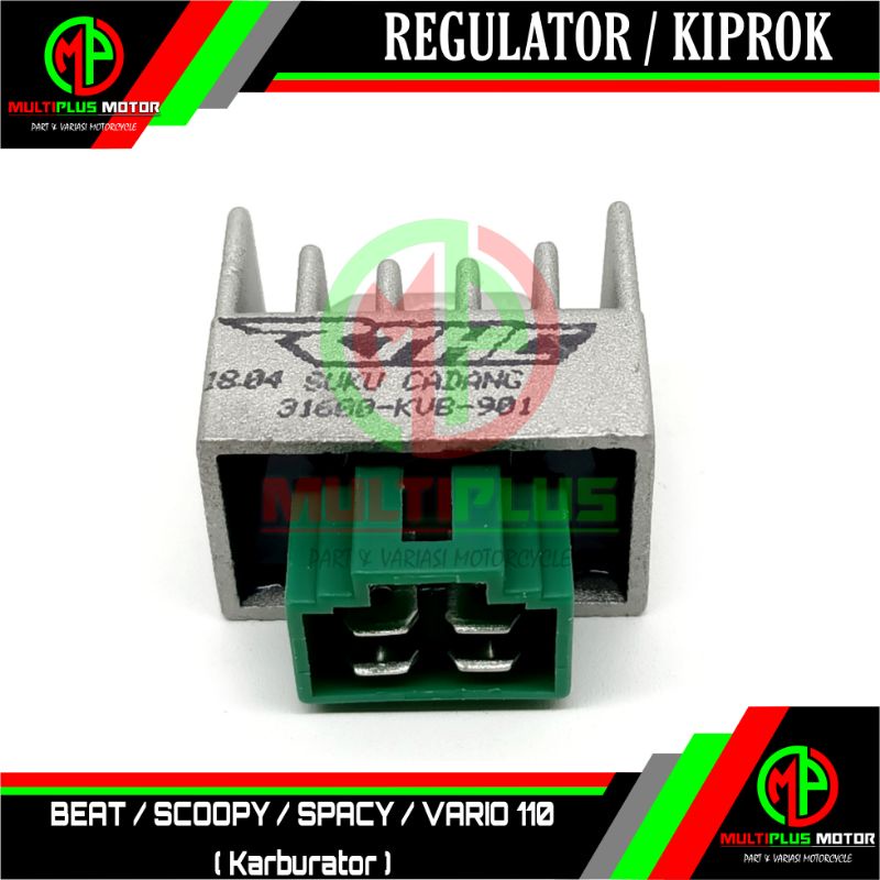 Jual Kiprok Regulator Rectifier Vario Vario Beat Beat Old Karbu Scoopy Spacy Karbu Shopee