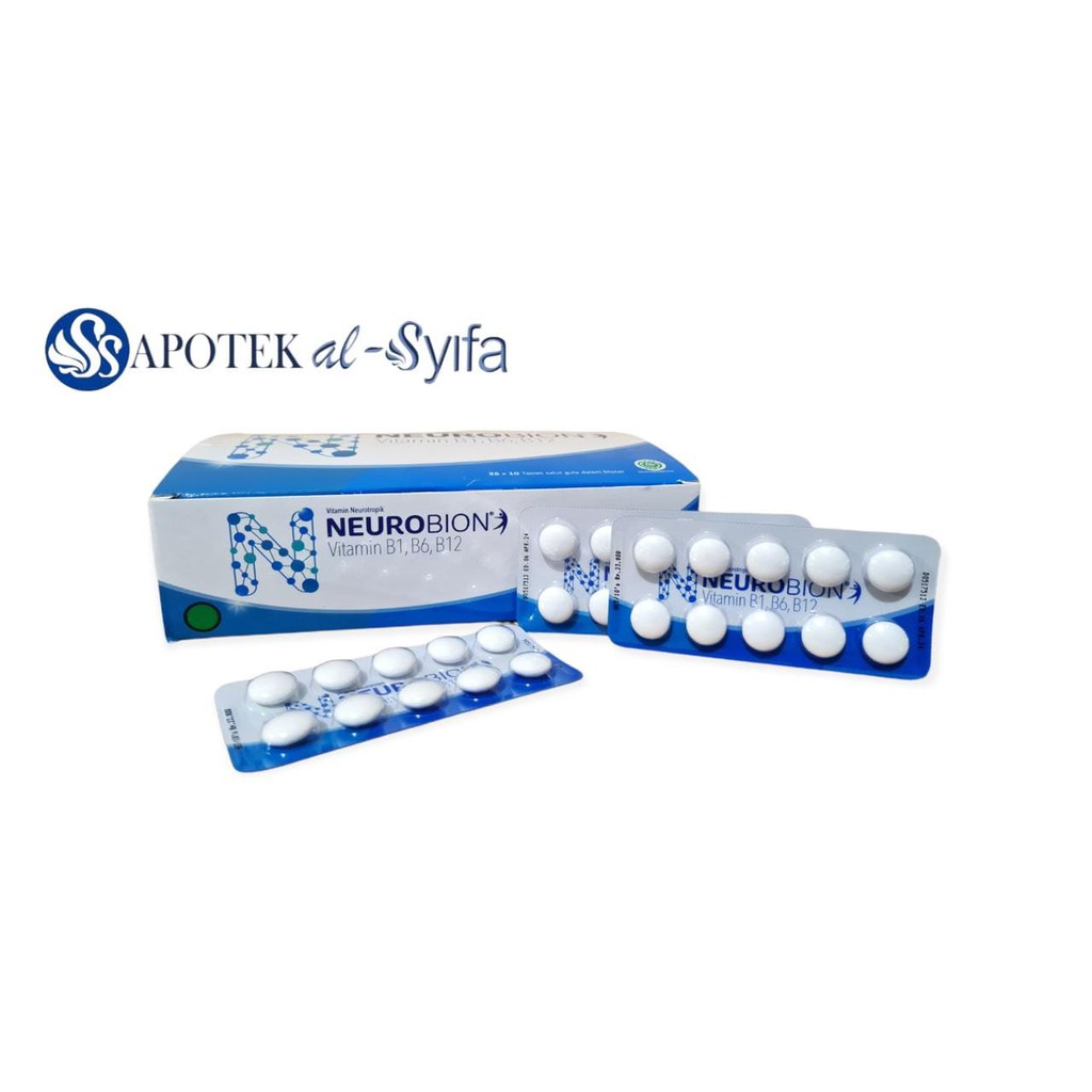 Neurobion Putih Tablet / Vitamin / Daya Tahan Tubuh / Vitamin B / Suplemen