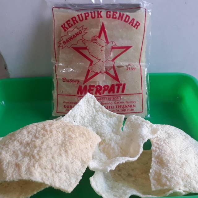 

Kerupuk Gendar Bintang Merpati