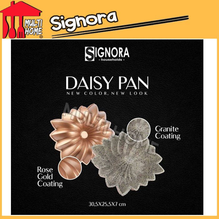 Signora Daisy Pan Rose Gold - Loyang Cetakan Kue , Cake &amp; Bolu