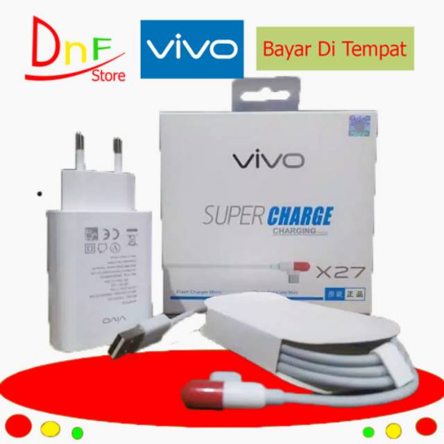 CHARGER ORIGINAL VIVO X27, Z1X, V17 PRO, TYPE C 2A