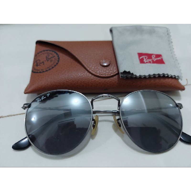 Rayban Round Metal RB3447 Polarized