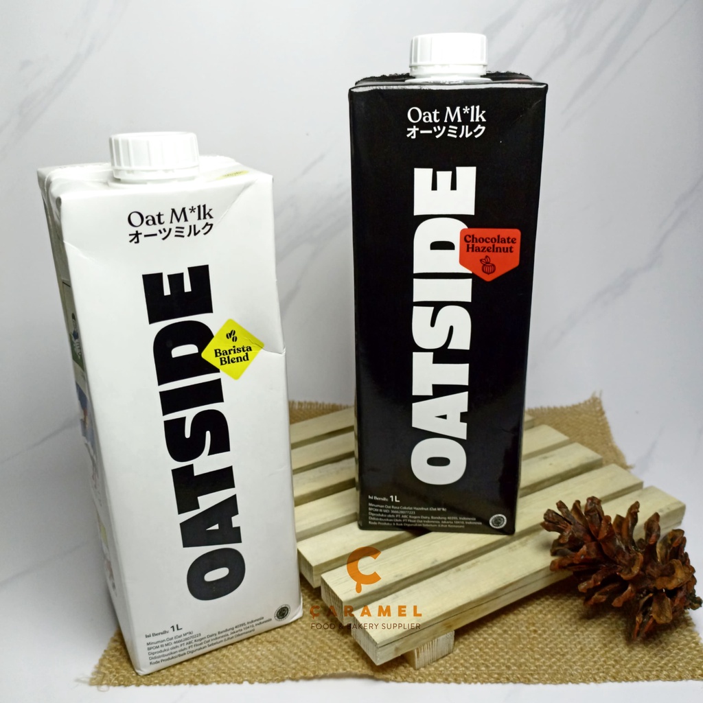 

Oatside Barista Blend / Chocolate / Chocolate Hazelnut Oat Milk 1L - Susu Oat Gandum