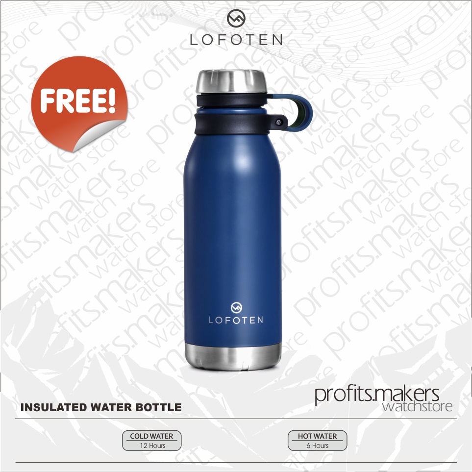 Hadiah Tumbler LOFOTEN Insulated Water Bottle COLD HOT