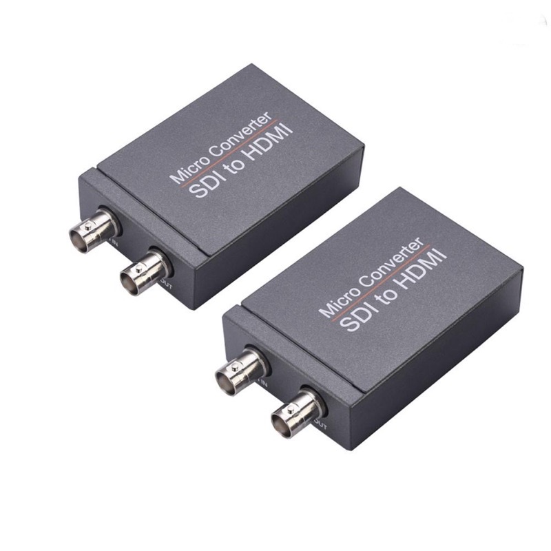 Konverter Mikro Sdi to Hdmi + Sdi Ke Sdi 2 Routes Output Mini Hd 1080p Usb Converter Micro SDI to HDMI / SDI