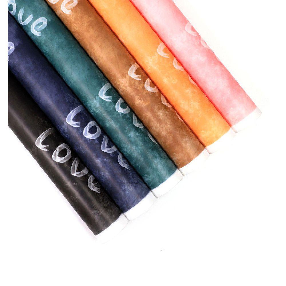 R-flower 20pcs Buket Bunga Flowers Gift Multicolor Kertas Pembungkus Kado