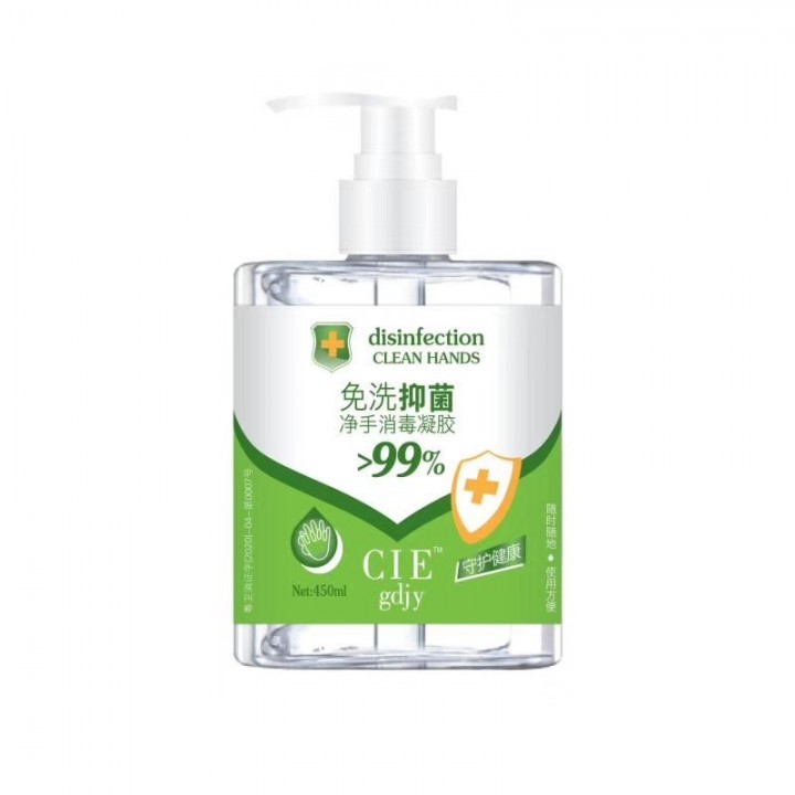 Disinfection Cleaning Hands Sanitizer Gel - CIE DGJY - 450ml