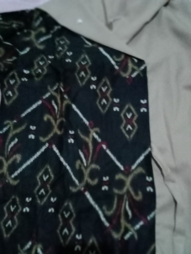 Batik Wanita Asj Sa Hrb026 Kenongo Kemeja Tosca Pendek