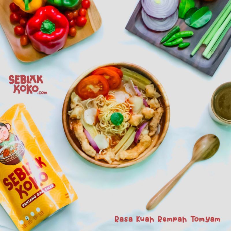 

Seblak Koko Rasa Kuah Rempah Tomyam #NonMSG #Halal / Seblak Instan