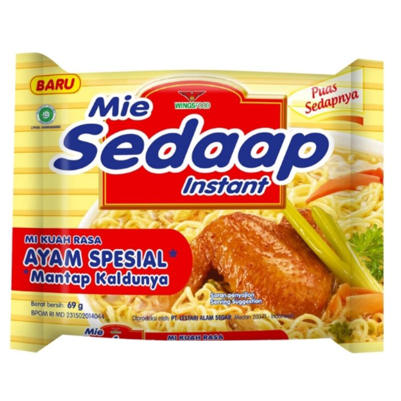 

Sedaap Mie Instan Rasa Ayam Spesial 69gr