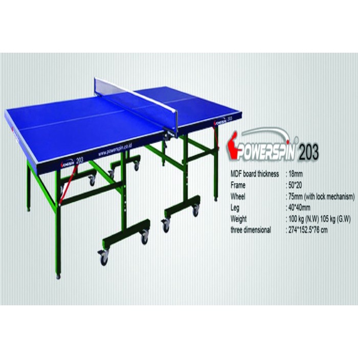 MEJA PINGPONG TENIS MEJA POWER SPIN 203