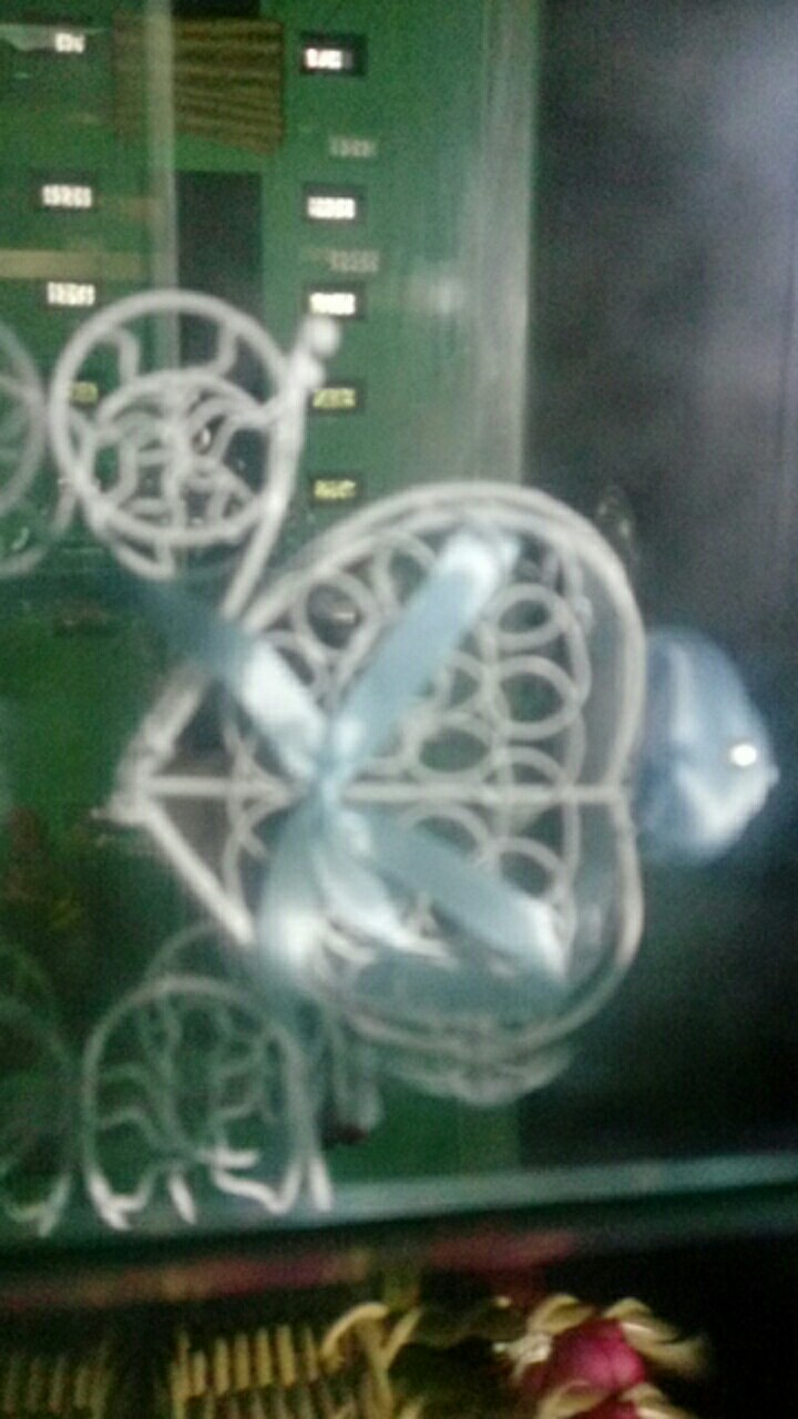 Kotak Permen Mini Bentuk Kereta Love Shabby Pajangan