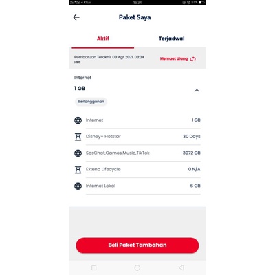 KARTU TELKOMSEL PERDANA UNLIMITEDMAX NO FUP