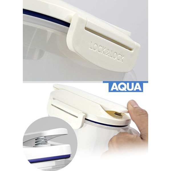 Lock n Lock Fridge Jug 2.1 L HAP770 / Lock&amp;Lock Pitcher Teko Air Putih