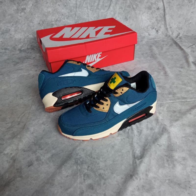 SEPATU NIKE AIR MAX 90 TOKYO CITY PACK BLUE COLLAR BNIB ORIGINAL VIETNAM
