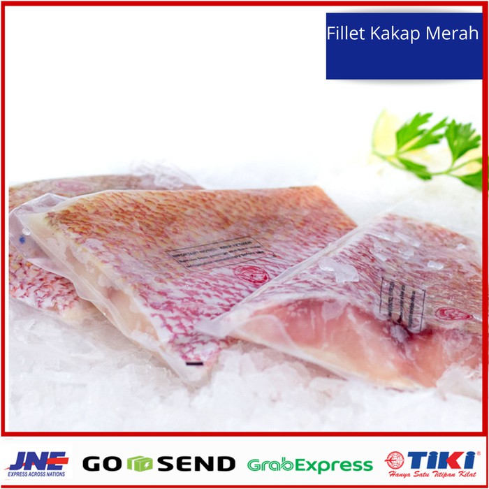 PROMI Fillet Kakap 500 gr/ IKAN KAKAP MERAH FILLET/ FILLET KAKAP MURAH