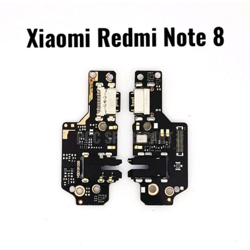 Flexible Charger Flug in Konektor Cas + MIC Xiaomi Redmi Note 8 Original