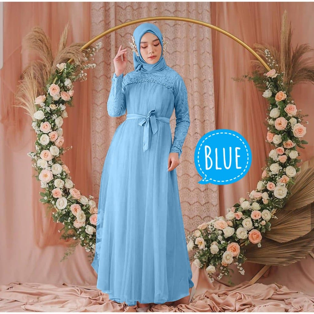 BJ - MAXI MIKAYLA / GAMIS MIKAYLA / GAMIS BRUKAT / GAMIS PESTA