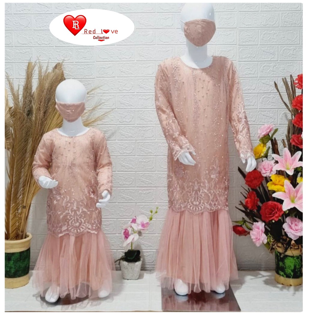 RED LOVE 136 (TERMURAH) GAMIS DUYUNG TUTU ANAK ANAK / GAMIS KEBAYA ANAK ANAK / GAMIS PESTA ANAK ANAK / GAMIS TILE MUTIARA ANAK ANAK / GAMIS MUTIARA FASHION MODEL TERBARU / KEBAYA ANAK ANAK