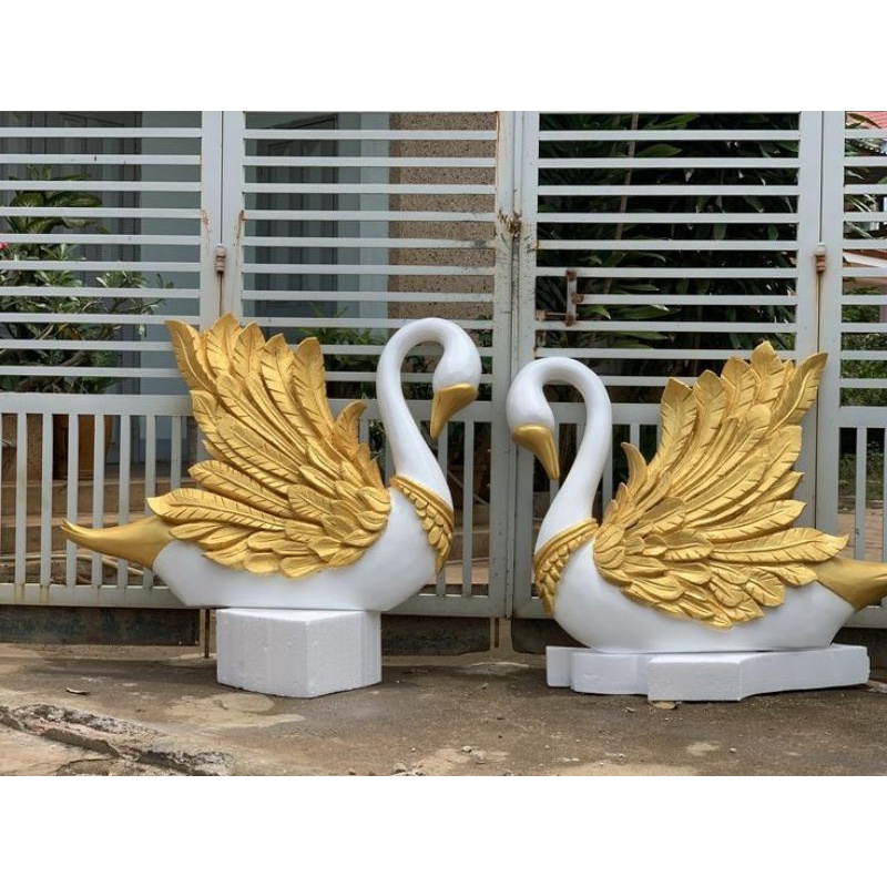 angsa dekorasi angsa sterofoam