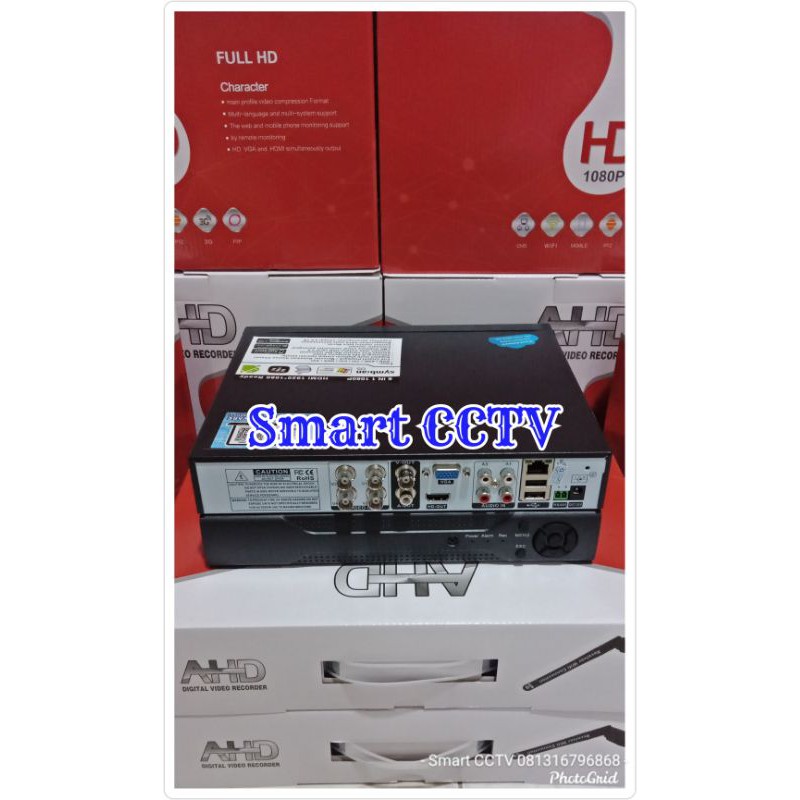 PAKET KAMERA CCTV 4CH 4MP KOMPLIT TINGGAL PASANG