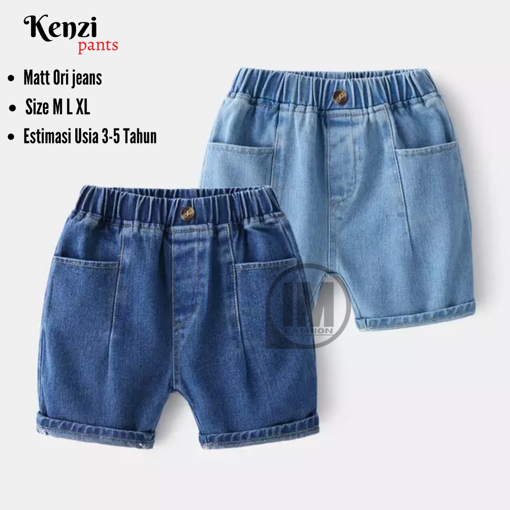 Celana Jeans Anak Usia 3-5 Tahun / Celana Pendek Anak Laki Laki